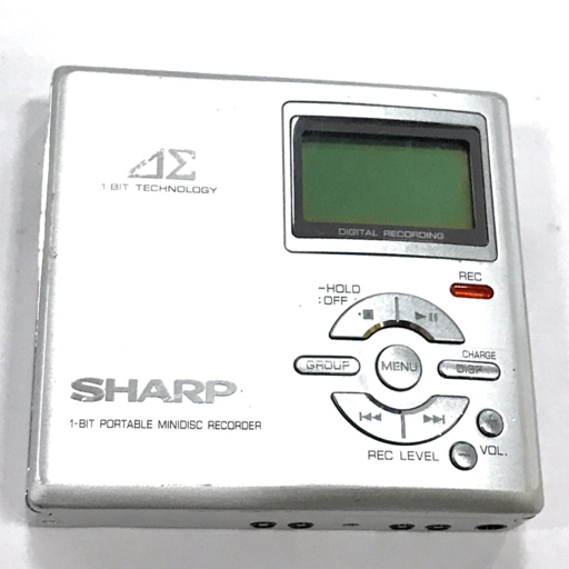 SHARP MD-DR7-S ポータブルMDプレーヤー