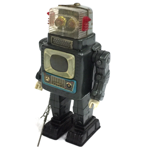 テレビジョンスペースマン ブリキ ロボット